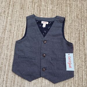 Cat & Jack Toddler Boys Dark Blue Vest